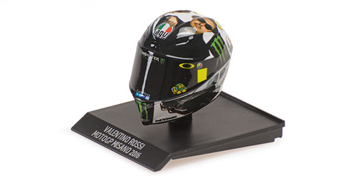 HELMET – VALENTINO ROSSI – MOTOGP MISANO 2016 1:10 model