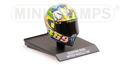 HELMET – VALENTINO ROSSI – MOTOGP MUGELLO 2017 1:10 model