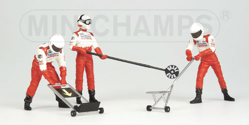 TOYOTA JACK SET – 2002 1:18 model