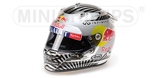 ARAI HELMET – SEBASTIAN VETTEL – SAO PAULO 2012 – WORLD CHAMPION L.E. 2012 pcs. 1:2 model