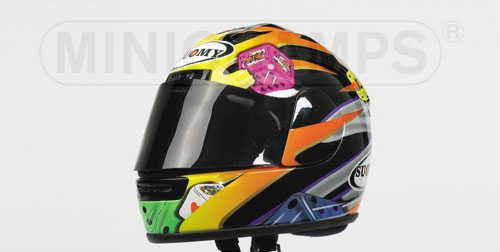 SUOMY HELMET J.VD GOORBERGH 2001 1:2 model