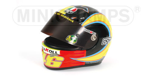 AGV HELMET – VALENTINO ROSSI – WORLD CHAMPION MOTOGP 2005 1:2 model