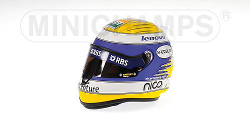 SCHUBERTH HELMET – NICO ROSBERG – 2008 1:2 model