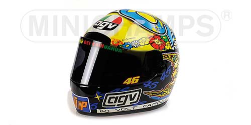 AGV HELMET – VALENTINO ROSSI – GP250 1999 L.E. 999 pcs. 1:2 model