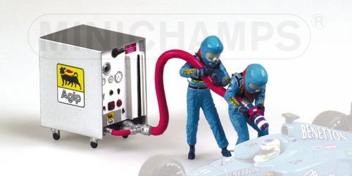 BENETTON REFUELLER SET PS 1999 1:43 model