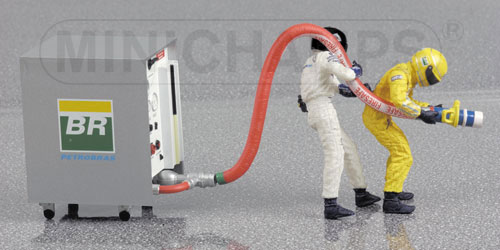 WILLIAMS REFUELLER SET PS’00 1:43 model