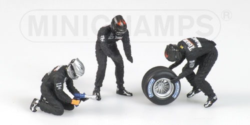 MCLAREN JACK SET PS’02 1:43 model