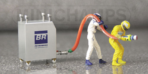 WILLIAMS REFUELLER SET PS’02 1:43 model