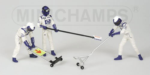 WILLIAMS JACK SET PS’02 1:43 model