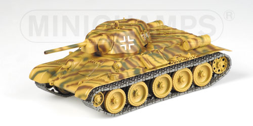 T34/76 ‘CAPTURED’ – 6 PANZERDIVISION, PANZERREGIMENT 11 – RUSSIA 1943 – SECOND WORLD WAR 1:35 model