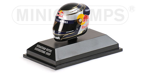 ARAI HELMET – SEBASTIAN VETTEL – SILVERSTONE 2009 1:8 model