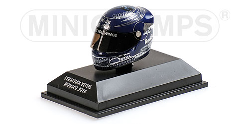 ARAI HELMET – SEBASTIAN VETTEL – MONACO 2010 1:8 model