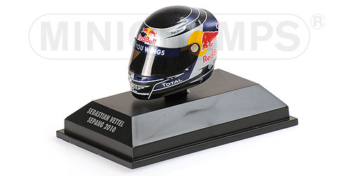 ARAI HELMET – SEBASTIAN VETTEL – SEPANG 2010 1:8 model