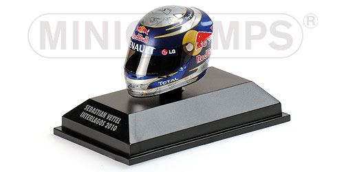 ARAI HELMET – SEBASTIAN VETTEL – INTERLAGOS 2010 1:8 model