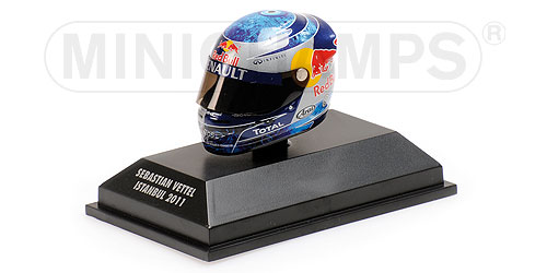 ARAI HELMET – SEBASTIAN VETTEL – ISTANBUL 2011 1:8 model