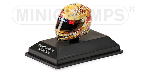 ARAI HELMET – SEBASTIAN VETTEL – AUSTIN 2012 1:8 model