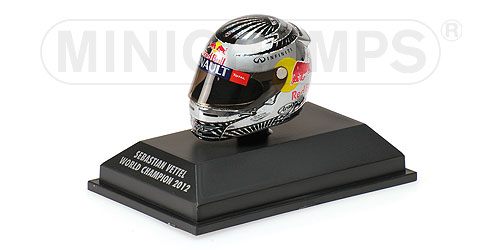 ARAI HELMET – SEBASTIAN VETTEL – SAO PAULO 2012 – WORLD CHAMPION 1:8 model