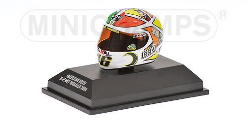 AGV HELMET – VALENTINO ROSSI – MOTOGP MUGELLO 2006 1:8 model