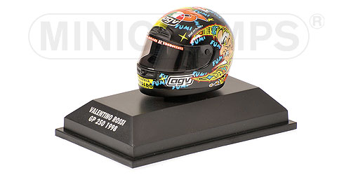 AGV HELMET – VALENTINO ROSSI – GP 250 – 1998 1:8 model