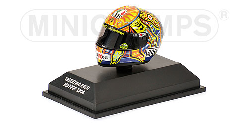 AGV HELMET – VALENTINO ROSSI – MOTOGP – 2008 1:8 model