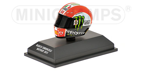 AGV HELMET – MARCO SIMONCELLI – MOTOGP 2011 L.E. 2600 pcs. 1:8 model