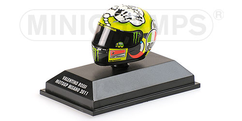 AGV HELMET – VALENTINO ROSSI – MOTOGP MISANO 2011 1:8 model