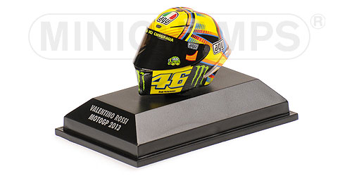 AGV HELMET – VALENTINO ROSSI – MOTOGP 2013 1:8 model
