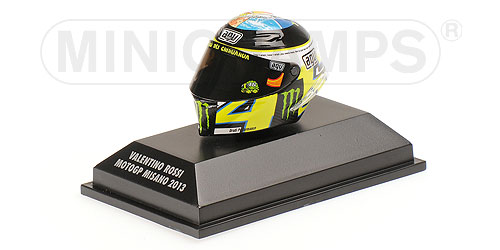 AGV HELMET – VALENTINO ROSSI – MOTOGP MISANO 2013 1:8 model
