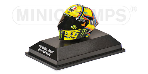 AGV HELMET – VALENTINO ROSSI – MOTOGP 2014 1:8 model