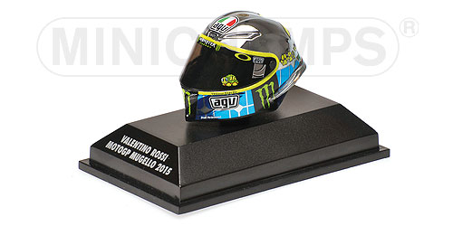 AGV HELMET – VALENTINO ROSSI – MOTOGP MUGELLO 2015 1:8 model