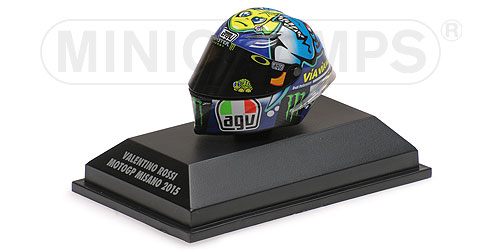 AGV HELMET – VALENTINO ROSSI – MOTOGP MISANO 2015 1:8 model