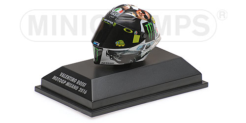 AGV HELMET – VALENTINO ROSSI – MOTOGP MISANO 2016 1:8 model