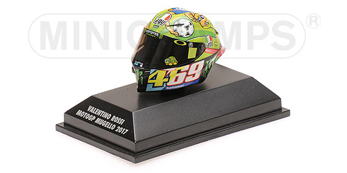 AGV HELMET – VALENTINO ROSSI – MOTOGP MUGELLO 2017 1:8 model