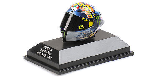 AGV HELMET – VALENTINO ROSSI – MOTOGP MISANO 2018 1:8 model