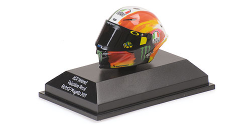 AGV HELMET – VALENTINO ROSSI – MOTOGP MUGELLO 2019 1:8 model