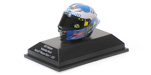 AGV HELMET – VALENTINO ROSSI – MOTOGP MISANO RACE 1 2020 1:8 model