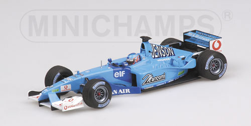 BENETTON RENAULT B201 J.BUTTON 2001 1:43 model