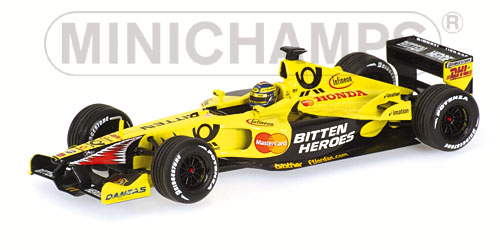 JORDAN HONDA EJ11 – HEINZ HARALD FRENTZEN – 2001 L.E. 2304 pcs. 1:43 model