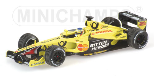 JORDAN HONDA EJ11 – JARNO TRULLI – 2001 L.E. 2520 pcs. 1:43 model