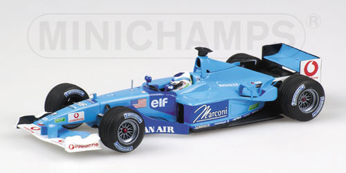 BENETTON R.B201 G.FISICH.INDIAN.’01 1:43 model