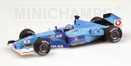 BENETTON R.B201 J.BUTTON INDIAN.’01 1:43 model