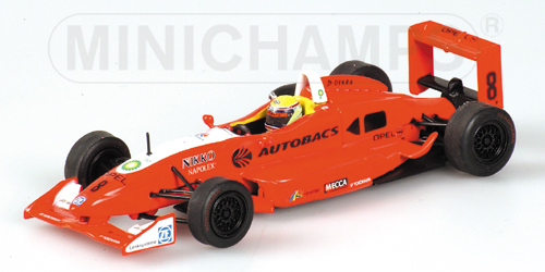DALLARA F3 01 – TOSHIHIRO KANEISHI – GERMAN CHAMPION – F3 2001 1:43 model