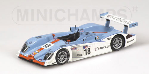 AUDI R8 – JOHANSSON/LEMARIE – TEAM JOHANSSON – ALMS 2001 ROAD ATLANTA PETIT LM 1:43 model