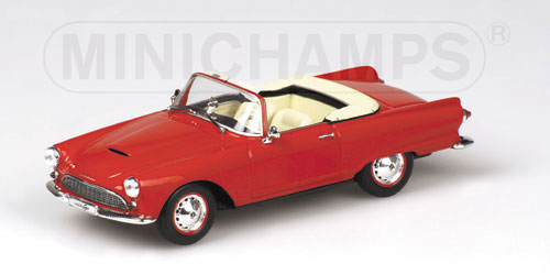 AUTO UNION 1000 SP CABRIOLET – 1961 – RED 1:43 model