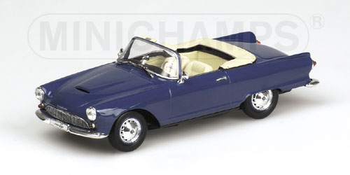 AUTO UNION 1000 SP CABRIOLET – 1961 – BLUE 1:43 model