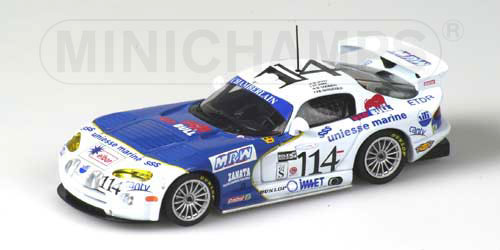 DODGE VIPER GTS-R – ZONCA/GOODING/SANGIULIO/DUN – TEAM CHAMBERLAIN – 24H DAYTONA 2001 1:43 model