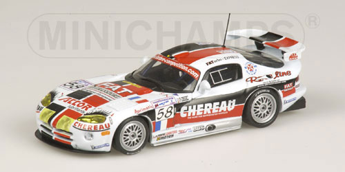 CHRYSLER VIPER GTS-R – BOUCHUT/BELLOC/MONTEIRO – TEAM LARBRE – 24H LE MANS 2001 1:43 model