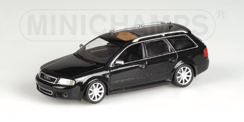 AUDI RS6 AVANT – 2002 – BLACK METALLIC 1:43 model