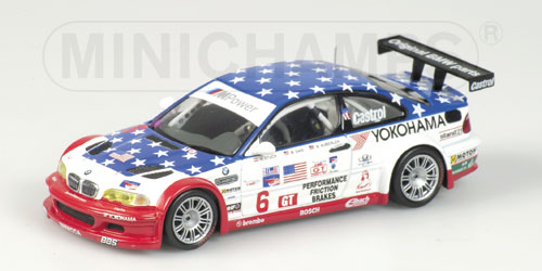 BMW M3 GTR – STUCK/SAID/AUBERLEN – TEAM PTG – ALMS 2001 1:43 model