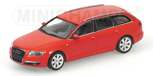 AUDI A6 AVANT – 2004 – RED 1:43 model